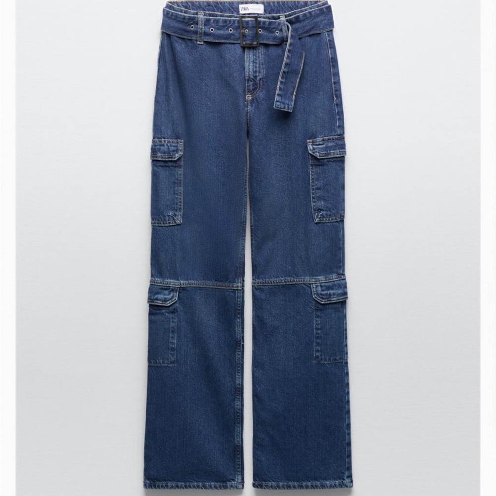 Zara cargo jeans
